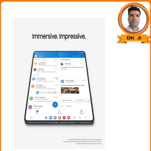 Samsung Galaxy Z Fold4 5G (Graygreen, 12GB RAM, 256GB Storage) with No Cost EMI/Additional Exchange Offers - Image 4